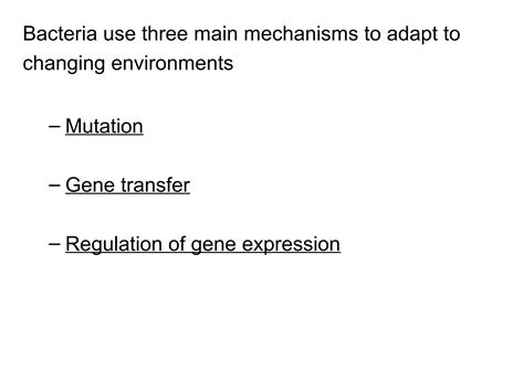 [Micro] bacterial genetics (6 jan) | PPT