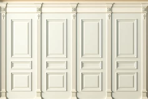 Vintage Panelled Wall 1 - Prism Props