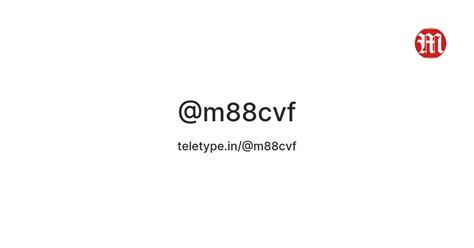 @m88cvf — Teletype