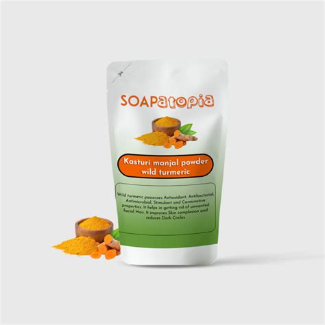 Kasturi Manjal (Wild Turmeric) Powder – Brightening & Clarifying ...