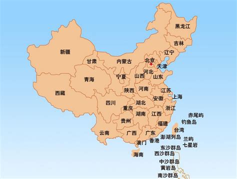 中国地区_中国地图高清版大图-万县网