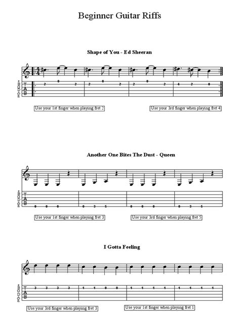 Beginner 1 String Riffs 的图像结果