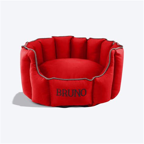 HUFT Personalised Cosy Puppy/Cat Bed - Red – Heads Up For Tails