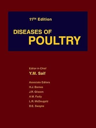 Buy Diseases of Poultry Book Online at Low Prices in India | Diseases ...