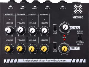 Xtreme Acoustics MX800, Ultra Low Noise 8-Channel Line Mixer Analog ...