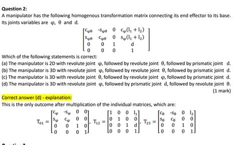 Image result for DH Transformation Matrix