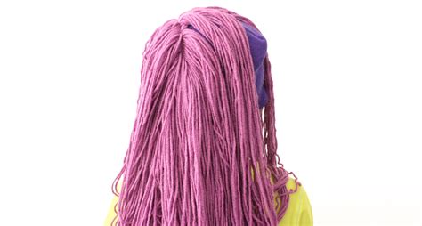 Homemade Yarn Wig 的图像结果