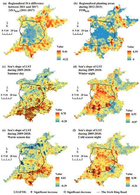 Combined Effects of Impervious Surface Change and Large-Scale ...