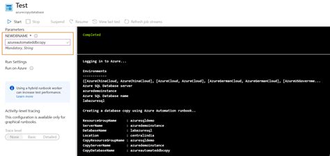 Image result for Azure Runbook Automation SQL Jobs