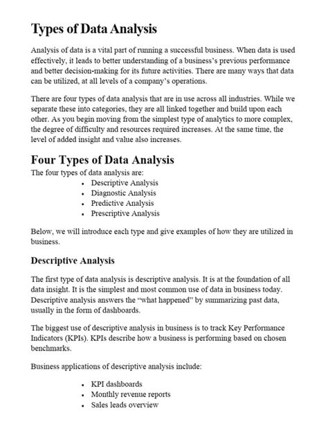 Image result for 2 Types of Data Analysis with Examples