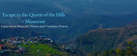 Mussoorie tour packages