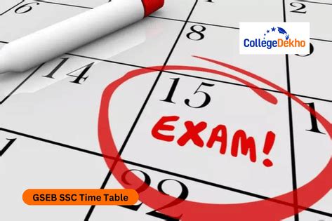 GSEB SSC Time Table 2026 (Out): Gujarat Board Class 10th Exam Time ...
