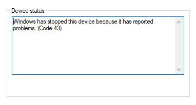Image result for NVIDIA Problem Code 43