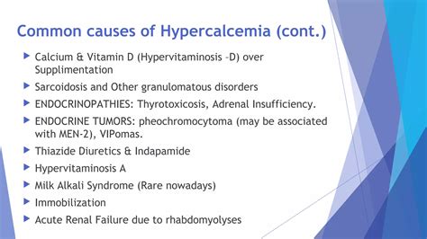 Hypercalcemia | PPT