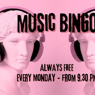 Music Bingo - Every Monday - Free entrance, Anda Venice, 5 February to ...