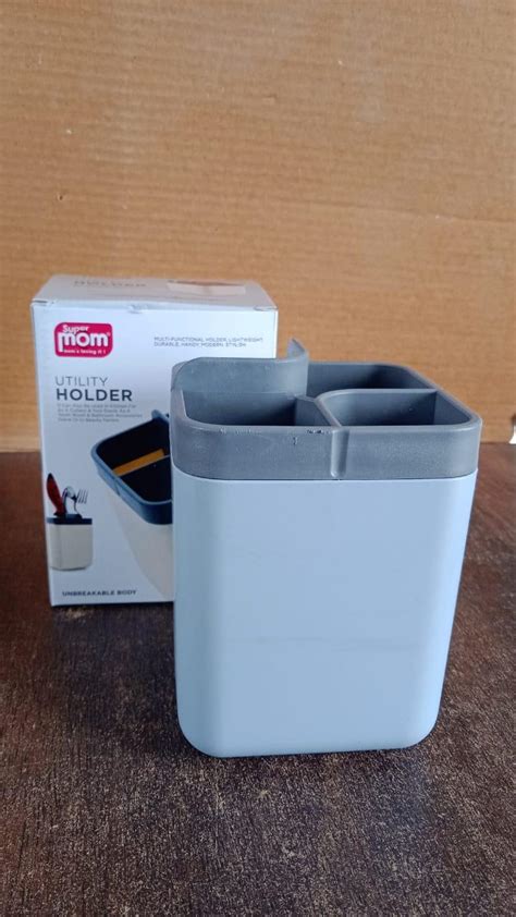 Multi-Compartment Desk Organizer Utility Holder (1 Pc)