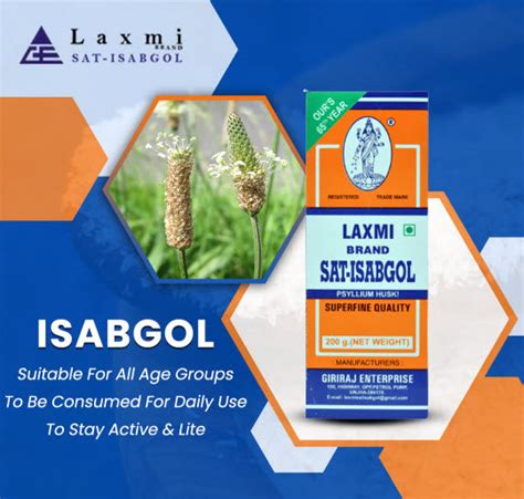 Isabgol Bhusi: The Benefits of Psyllium Husk in India – Laxmi Sat-Isabgol