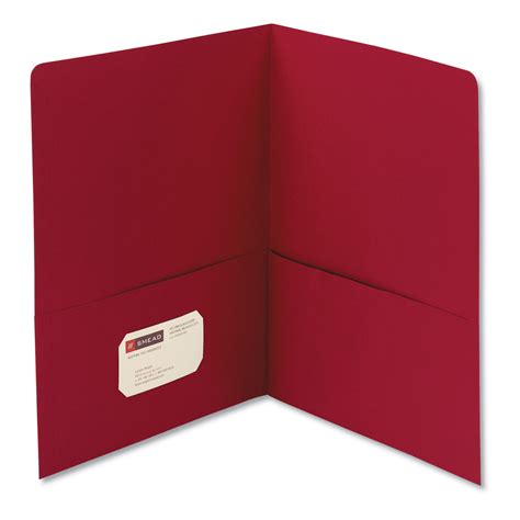 Two-Pocket Folder by Smead® SMD87859 | OnTimeSupplies.com