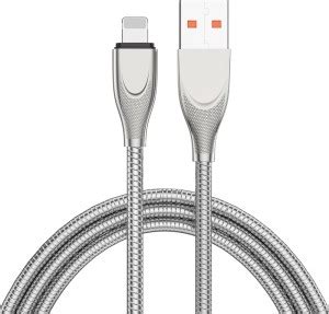 JABU Lightning Cable 2 m meter Fast Charging Data Cable Extra Strong ...