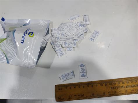 CILICAnT 0.5 Gram Premium Silica Gel Packets Desiccant Dehumidifiers ...