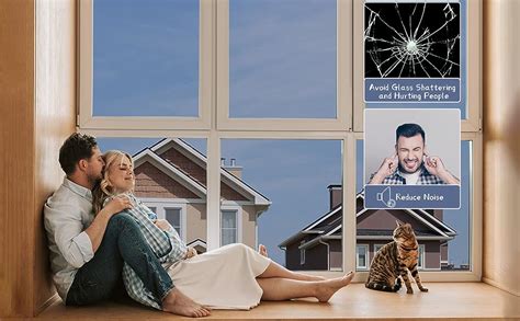 Buy WALLMATE One Way Window Film Daytime Privacy Mirror Effect ...