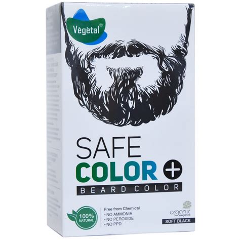 Vegetal Safe Hair Color -Soft Black 25gm - Certified Organic Chemical ...