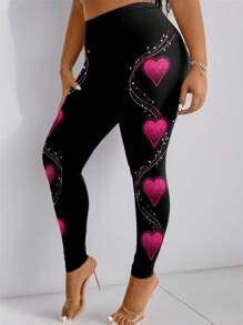 Calvaya Valentine's Day Heart & Ditsy Floral Pattern Casual Sport ...