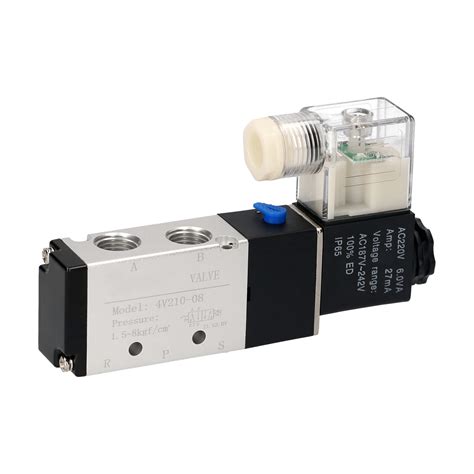 Buy Solenoid Valve, Pneumatic Air Control Solenoid Valve AC 220V PT1/4 ...