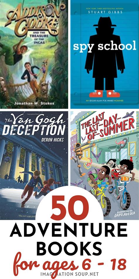 Awesome Action-Packed Adventure Books for Kids | Imagination Soup
