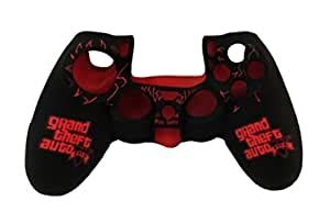 Hytech Plus PS4 GTA 5 Special Edition Theme Feather Soft DS4 Silicone ...