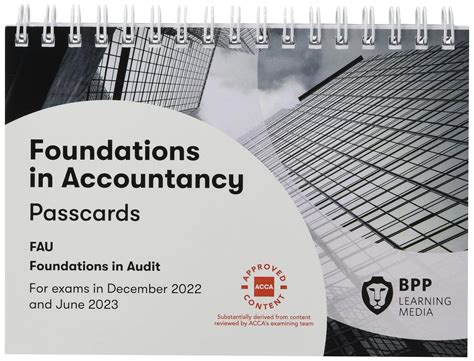 Buy FIA Foundations in Audit (International) FAU INT: Passcards Book ...