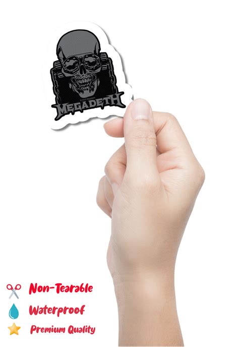 Megadeth Sticker – Posterwa