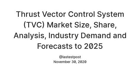 Thrust Vector Control System (TVC) Market Size, Share, Analysis ...