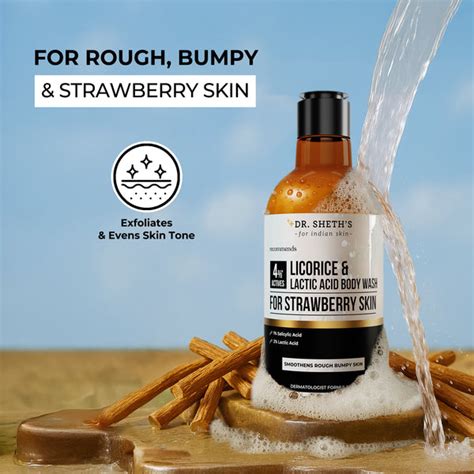 Licorice & Lactic Acid Body Wash - 250ml – Dr Sheth's