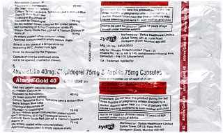 Atorva Gold 40 Mg Capsule 10 - Uses, Side Effects, Dosage, Price | Truemeds