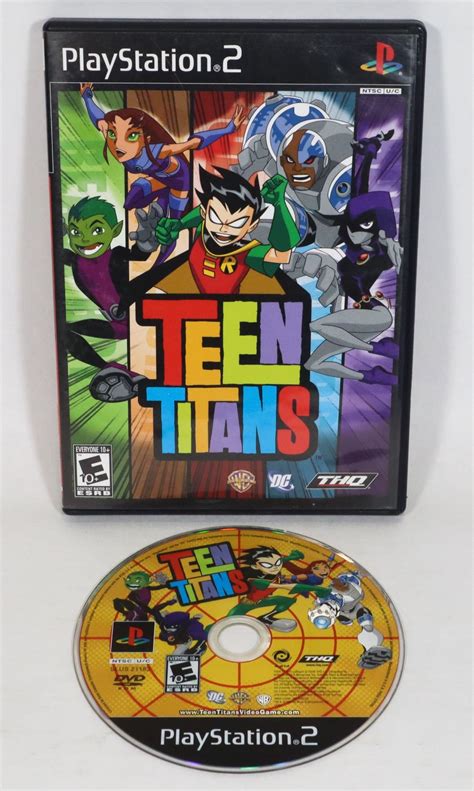#527 PLAYSTATION 2 PS2 GAME TEEN TITANS