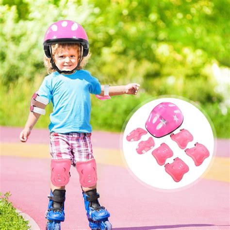 Kids Knee Pads for Kids and Elbow Pads Wrist Guards Adjustable ...