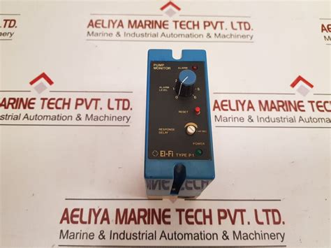 Emotron El-fi Pump Monitor P1 – Aeliya Marine Tech