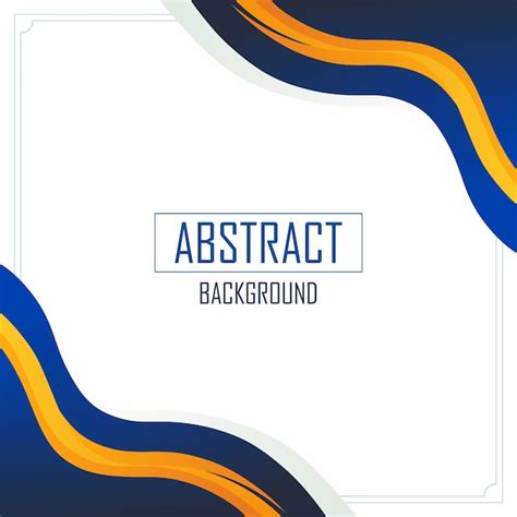 Fundo azul e branco abstrato com um design ondulado | Vetor Premium