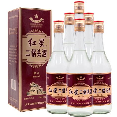 56°度红星二锅头精品500ml*6(2014年)【价格 品牌 图片 评论】-酒仙网