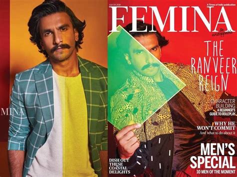Ranveer Singh shares super hot photos from the cover shoot of Femina ...
