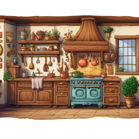 Busy Kitchen Cartoon 的图像结果