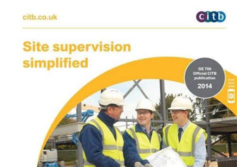 GE 706/14 (Site supervision simplified: Health, safety and environment ...