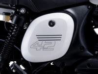 Photo 5. Jawa 42 Dual Channel ABS Sirius White Motorcycle Picture ...
