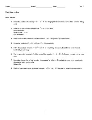 Fillable Online ExamView - Unit 4 review long answer 2.tst ...