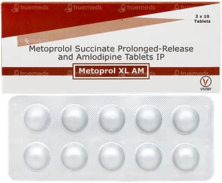 Metoprol Xl Am 505 Mg Tablet Pr 10 - Uses, Side Effects, Dosage, Price ...