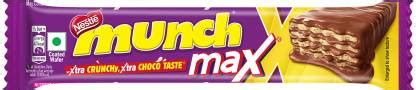 NESTLE Munch Max Coated Crunchy Wafer Bars Price in India - Buy NESTLE ...