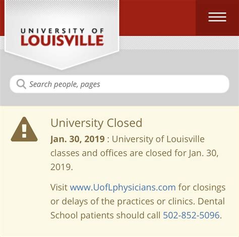 UofL Cancels Classes Wednesday Jan 30th : r/Louisville