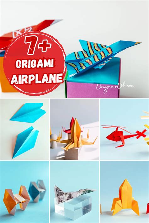 7+ Origami Paper Airplane Designs - Simple to Star Wars - Origami OK
