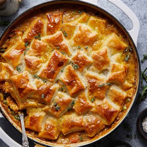 Chicken Pot Pie with Puff Pastry | Recipe Cart | Recipe Cart
